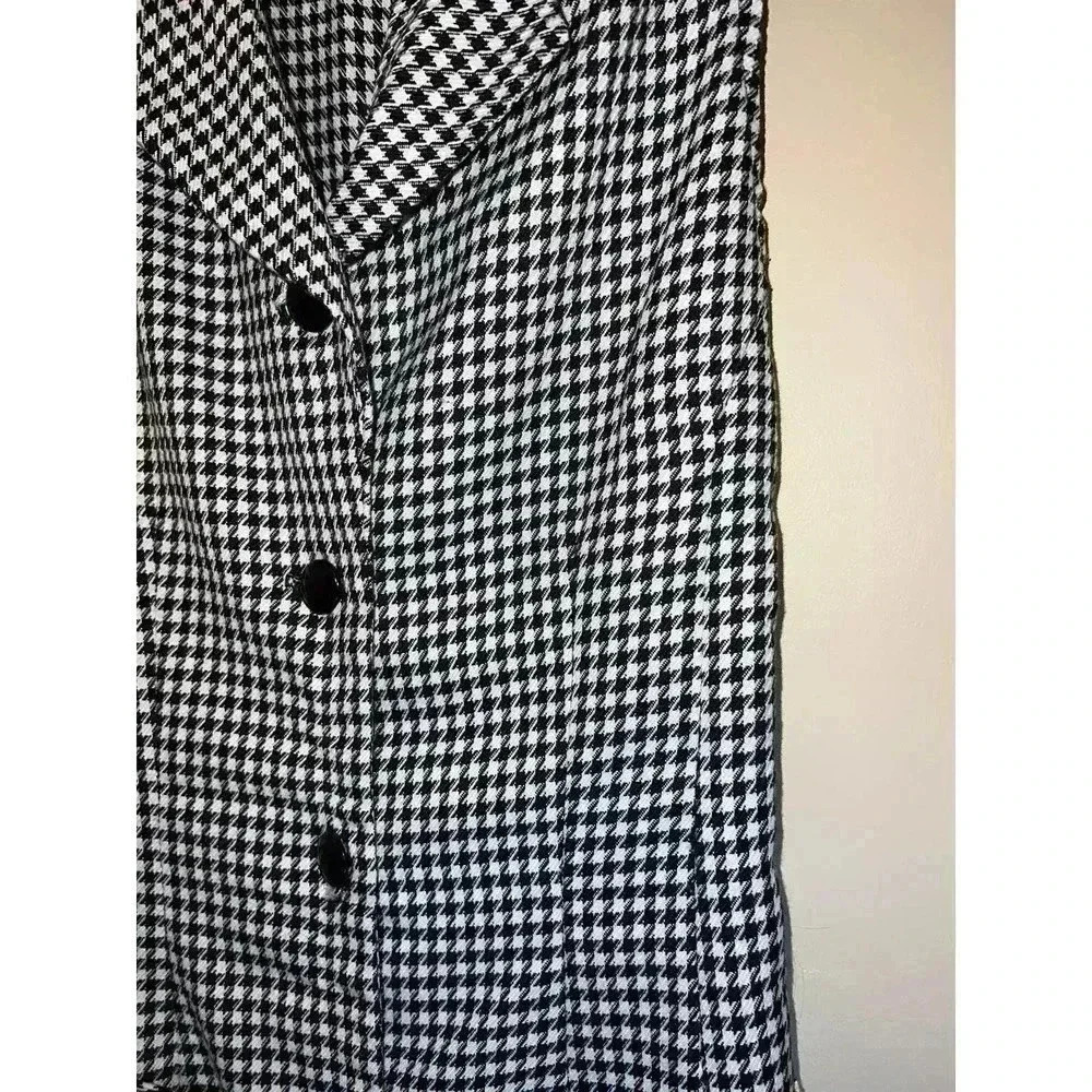 VINTAGE MY MICHELLE CHECKERED DRESS 5/6 FITS SIZE 4 BEST - Picture 3 of 14